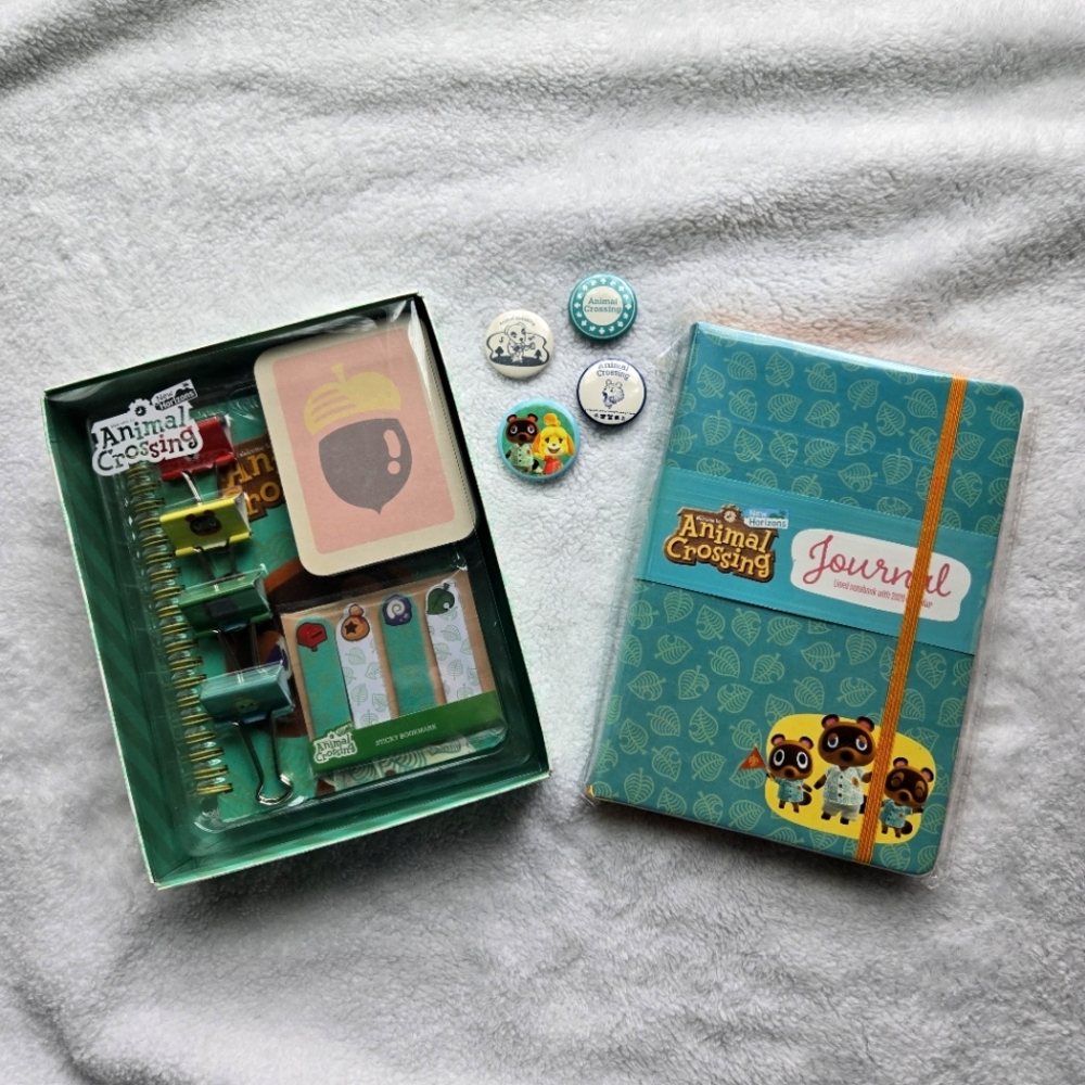 Animal Crossing New Horizons Stationary and Journal Set